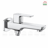KUP-CHR-35041PM 2 Way Bib Cock With Wall Flange