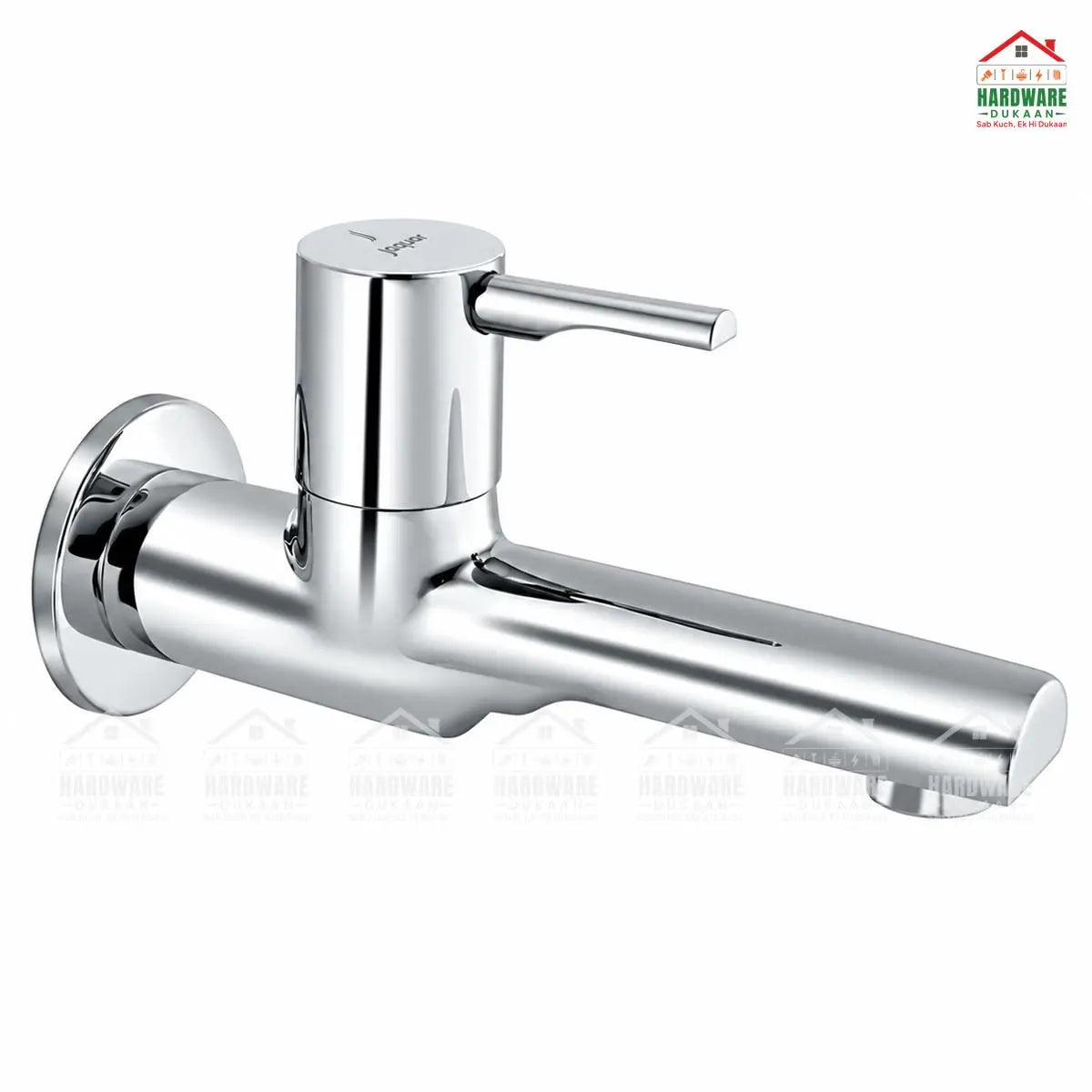 FLP-CHR-5037PM Bib Cock With Wall Flange