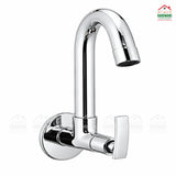 DS-1109 Sink Cock Swinging Spout Wall Mount with Flange Duster