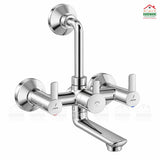 FUP-CHR-29273PM Wall Mixer With Provision For Overhead Shower