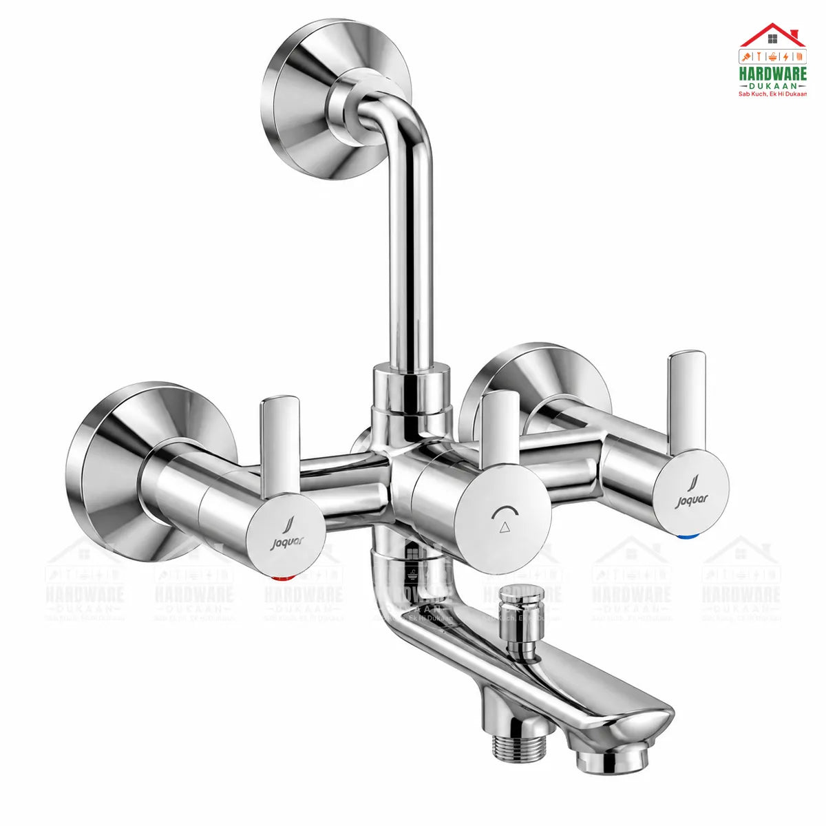 FUP-CHR-29281PM Wall Mixer 3 In 1 System With Provision For Both