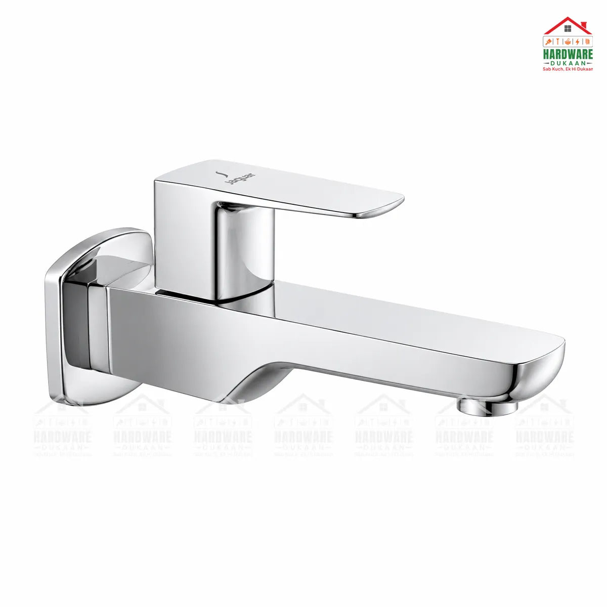 KUP-CHR-35037PM Bib Cock With Wall Flange