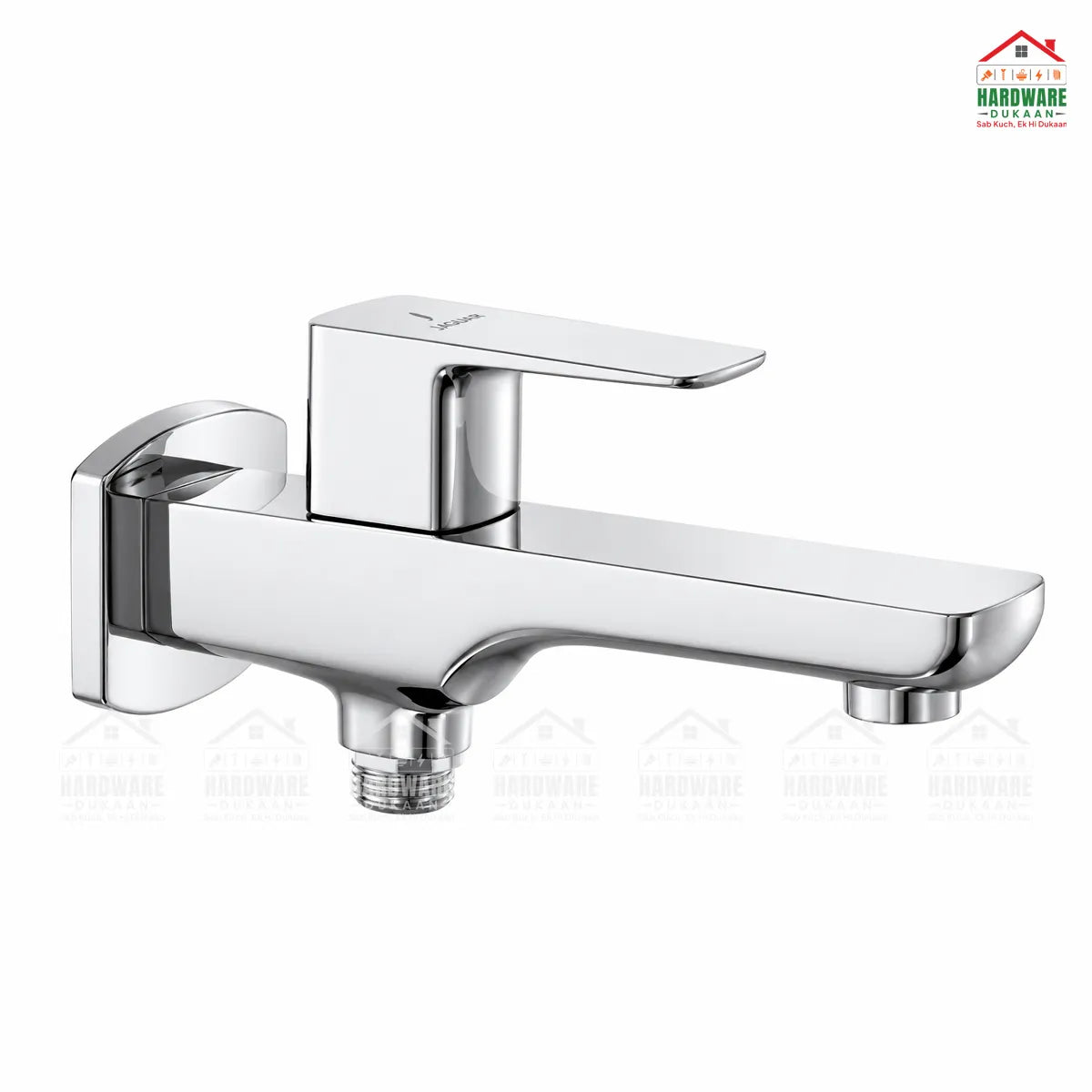 KUP-CHR-35041PM 2 Way Bib Cock With Wall Flange