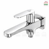 OPP-CHR-15041PM 2 Way Bib Cock With Wall Flange