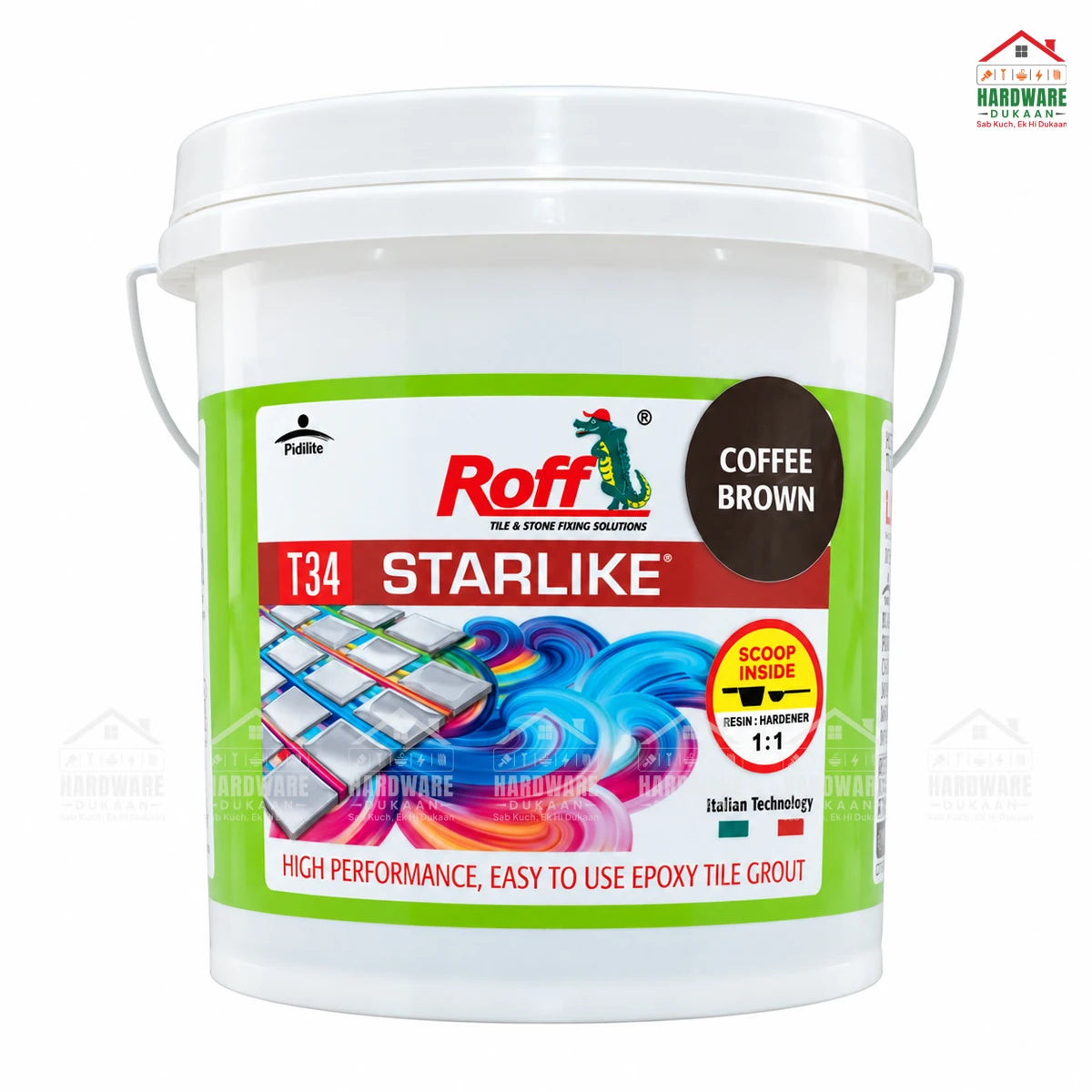 Roff_T34_Starlike_01_5Kg_coffee_brown